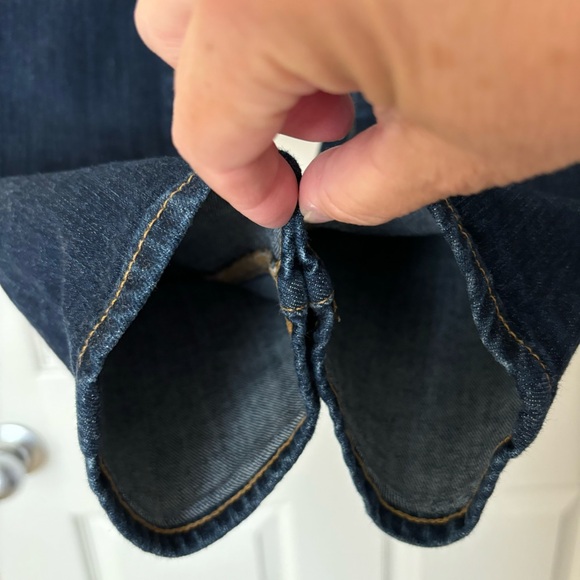 AG The Stilt Cigarette Leg Jeans Dark Wash Size 28R - Picture 8 of 13